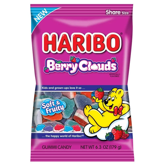 Gomitas Haribo Berry Clouds Grande 179g