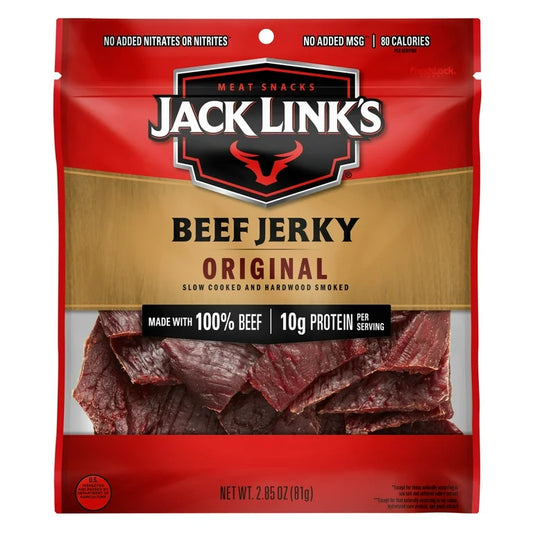 Jack Link’s Beef Jerky Original 10g Proteína 81g