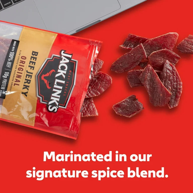 Jack Link’s Beef Jerky Original 10g Proteína 81g
