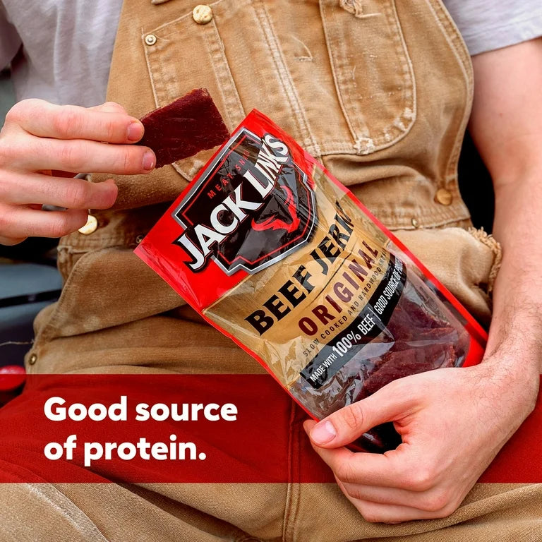 Jack Link’s Beef Jerky Original 10g Proteína 81g