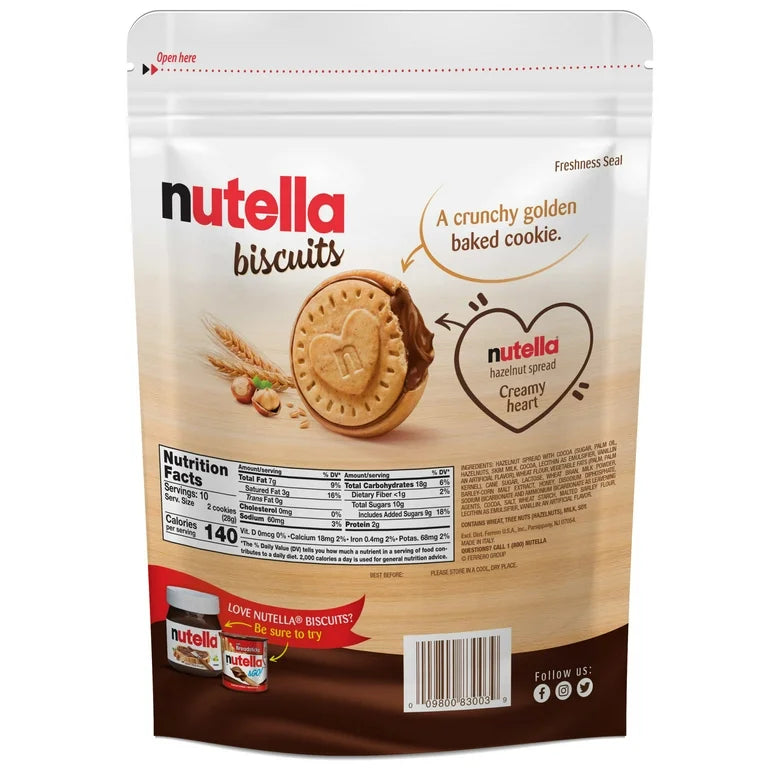 Galletas Nutella Biscuits x20 - 270g