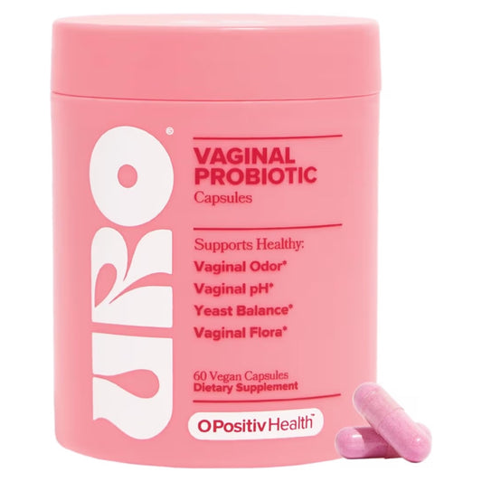 VAGINAL PROBIOTIC: Cápsulas Veganas URO O Positiv Health x60 Unidades