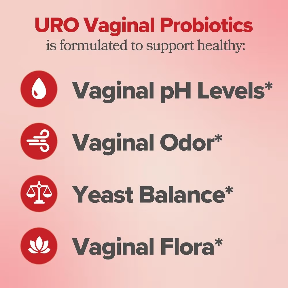 VAGINAL PROBIOTIC: Cápsulas Veganas URO O Positiv Health x60 Unidades
