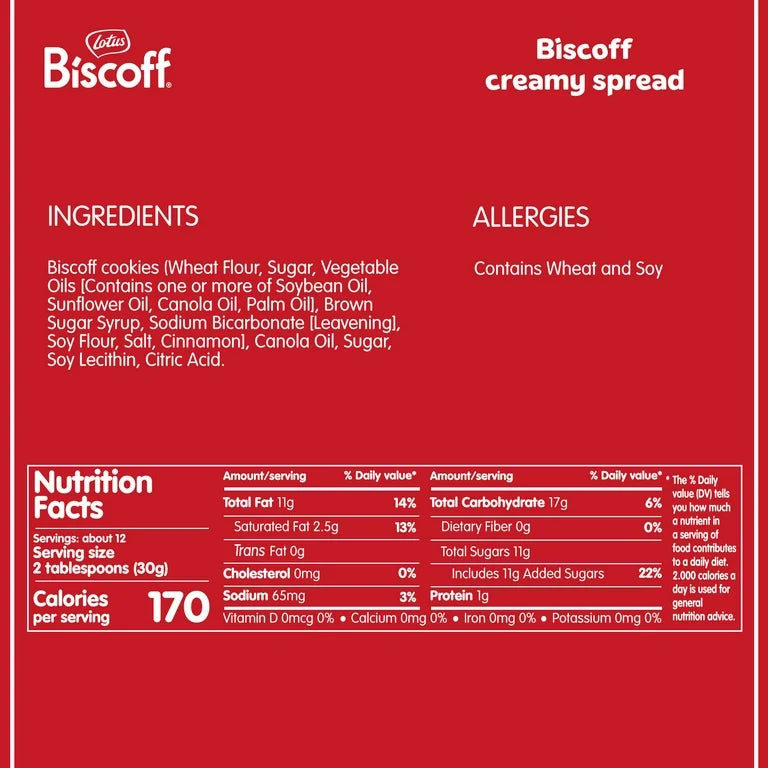 Crema de Biscoff 400g