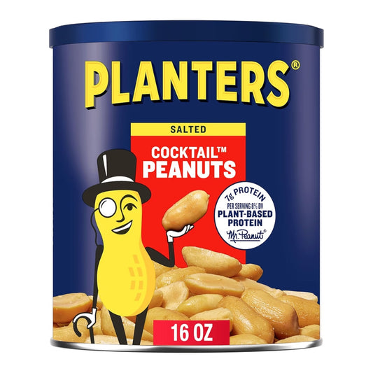 Nueces Planters Salted Cocktail Peanuts 453g
