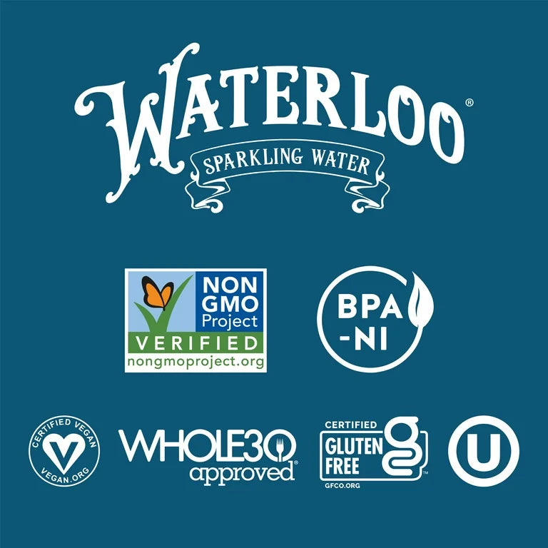 Agua Mineral con Gas Waterloo Blackberry Lemonade 355 mL
