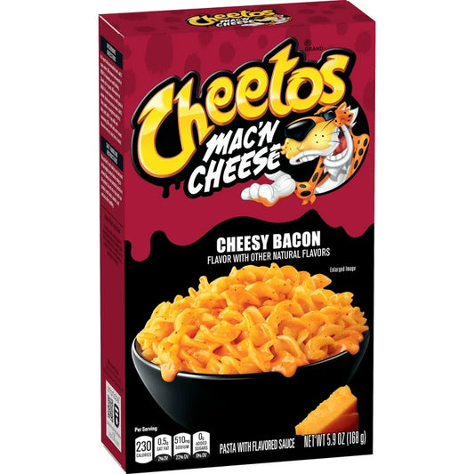 Pasta Cheetos Mac’n Cheese Cheesy Bacon 168g