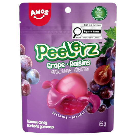 Gomitas de Uva Pelables Amos Peelerz 62g