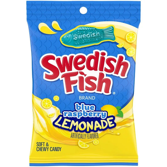 Gomitas Swedish Fish Limonada de Mora Azul 102g