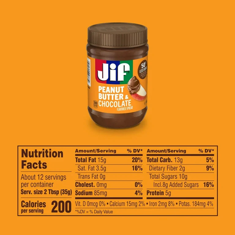 Jif Mantequilla de Maní & Chocolate 425g