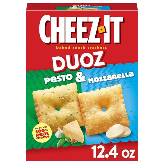 Snack Cheez-It Duoz Pesto & Mozzarella Tamaño Grande 350g