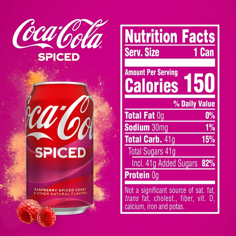 Coca Cola Spiced Frambuesa