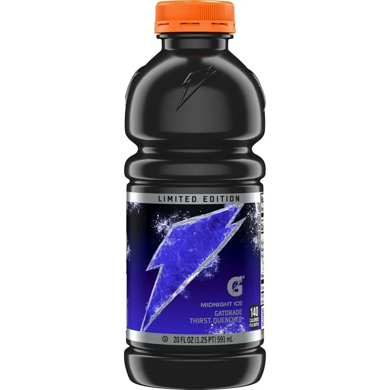 Gatorade Midnight Ice Edición Limitada 590 mL