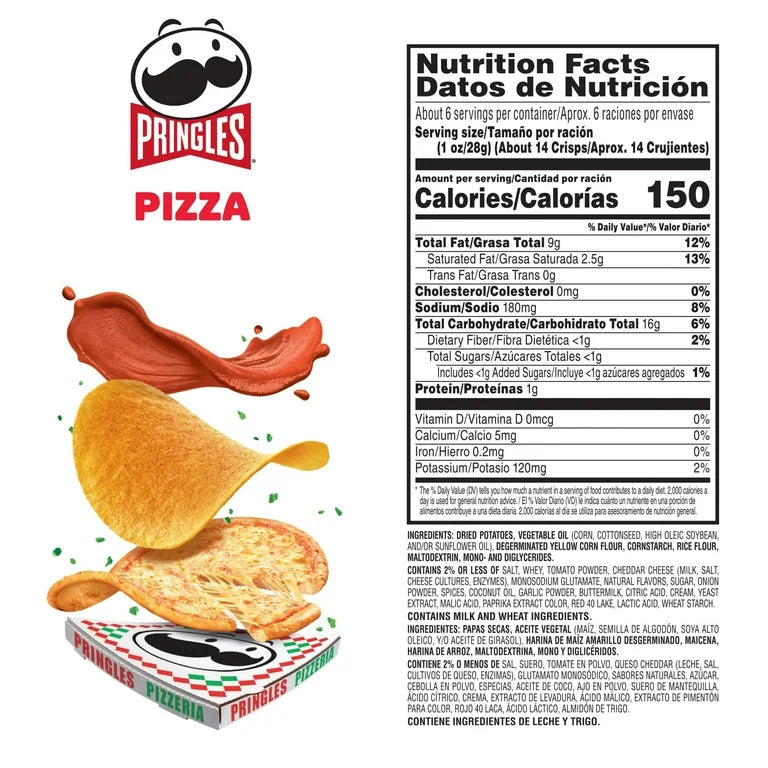 Pringles Pizza 155g