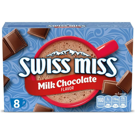 Chocolate Swiss Miss Milk Chocolate x8 - 313g