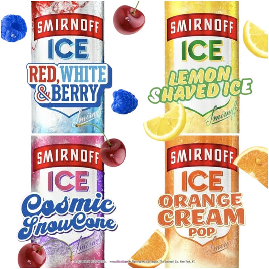 +18: Smirnoff Ice Sunny Days 355 mL x1 (Sabor a Elección)