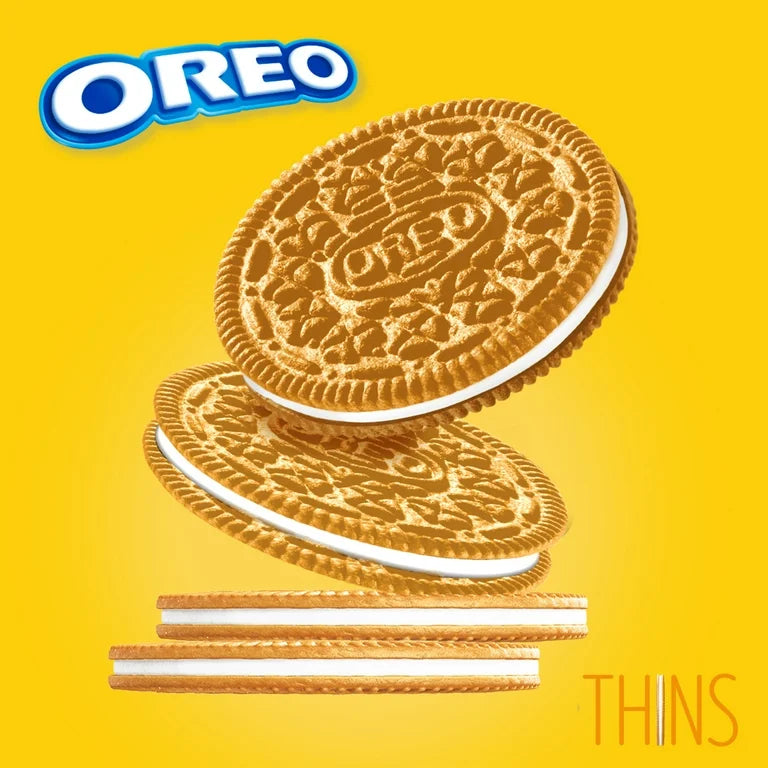 Oreo Thins Golden Tamaño Grande 333g