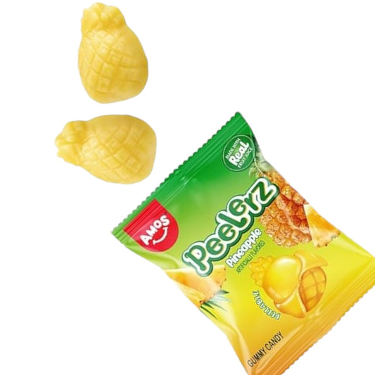Gomitas de Piña Pelables Amos Peelerz Tamaño Individual