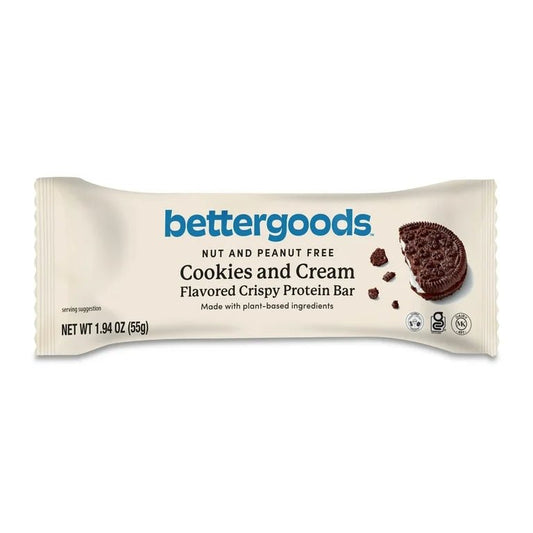 Barra Proteína Bettergoods Cookies and Cream 55g - NexoVerse