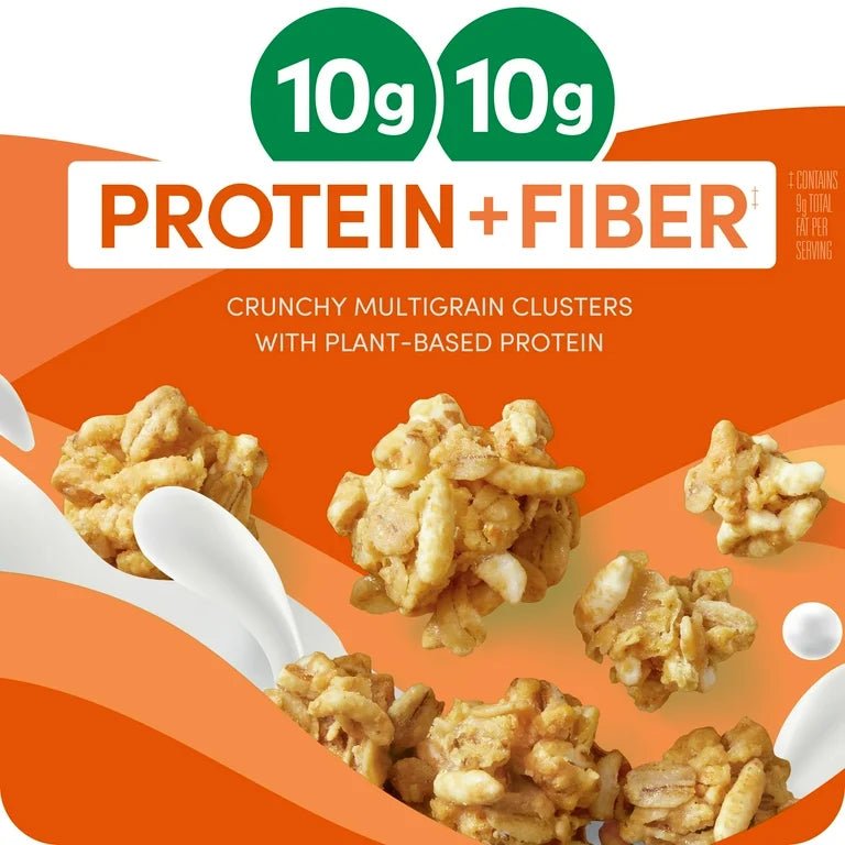 Cereal Kashi GO Peanut Butter Crunch 10g Proteína 10g Fibra - 479g - NexoVerse