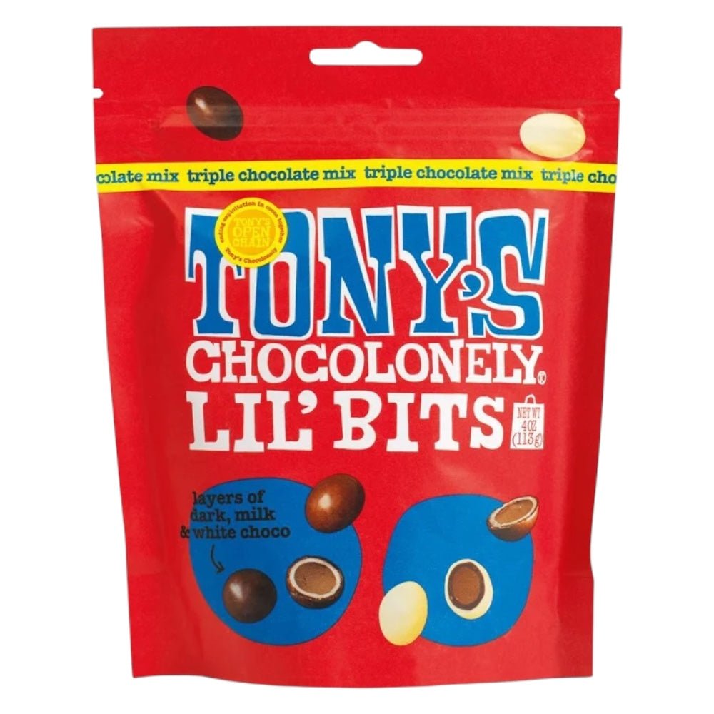 Chocolates Tony’s Chocolonely Lil’ Bits Triple Chocolate Mix 113g - NexoVerse