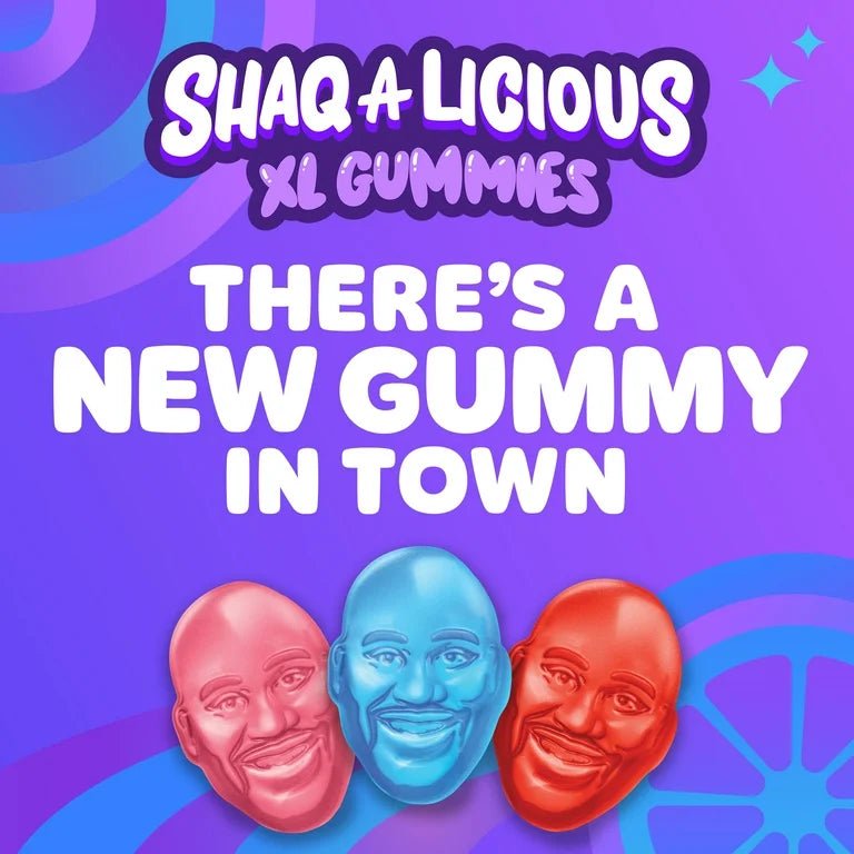 Gomitas Shaq - A - Licious XL Gummies Original Tamaño Grande 175g - NexoVerse